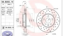 Disc frana OPEL ASTRA J Limuzina (2012 - 2016) BRE...