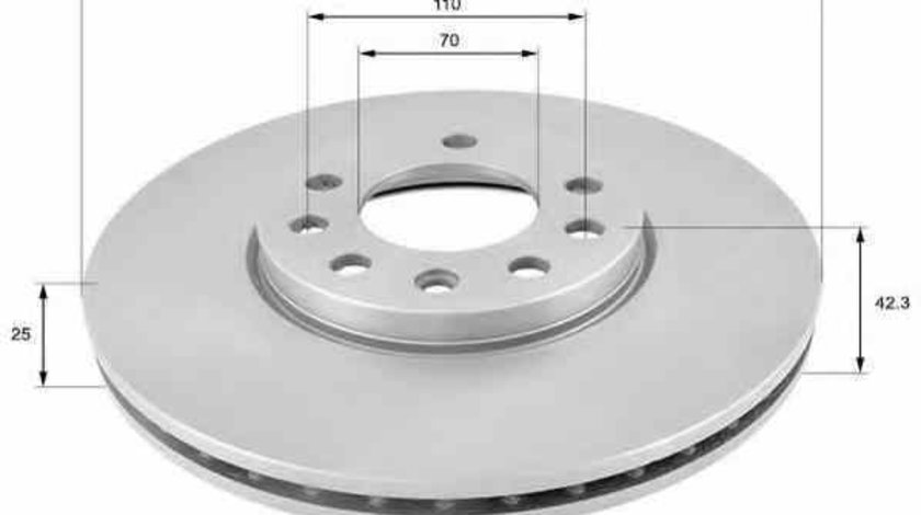 Disc frana OPEL CALIBRA A 85 COMLINE ADC1107V