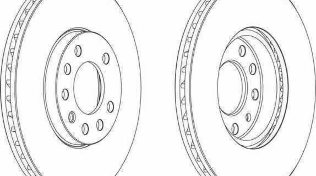 Disc frana OPEL CALIBRA A 85 FERODO DDF810