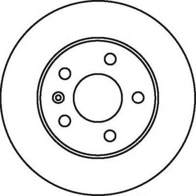 Disc frana OPEL COMBO Combi (2001 - 2016) JURID 562072JC piesa NOUA