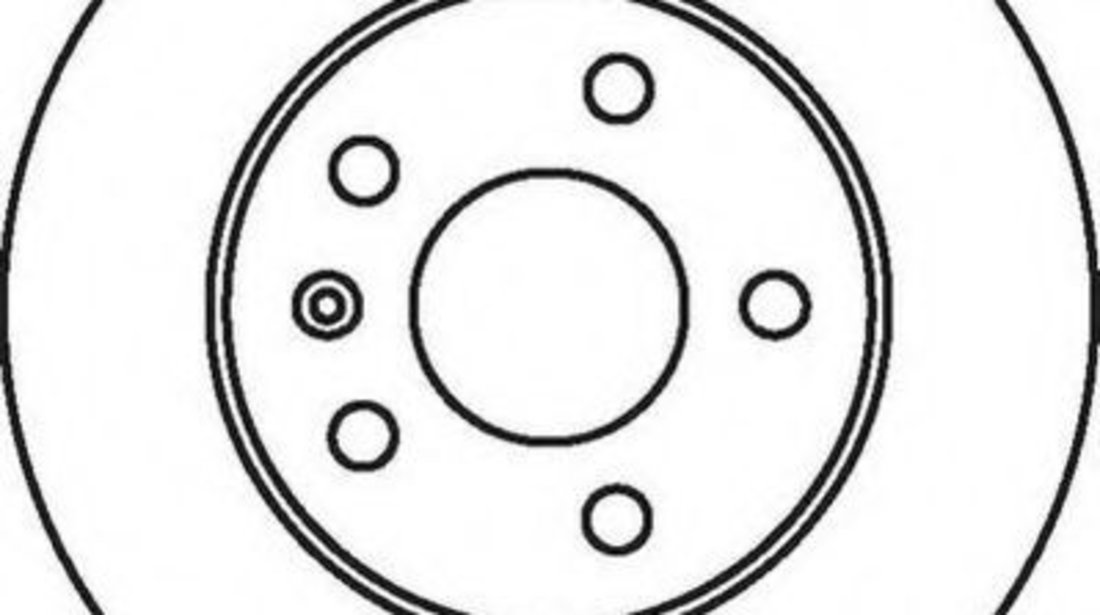 Disc frana OPEL CORSA C (F08, F68) (2000 - 2009) JURID 562072JC piesa NOUA