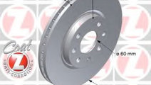 Disc frana OPEL CORSA C (F08, F68) (2000 - 2009) Z...