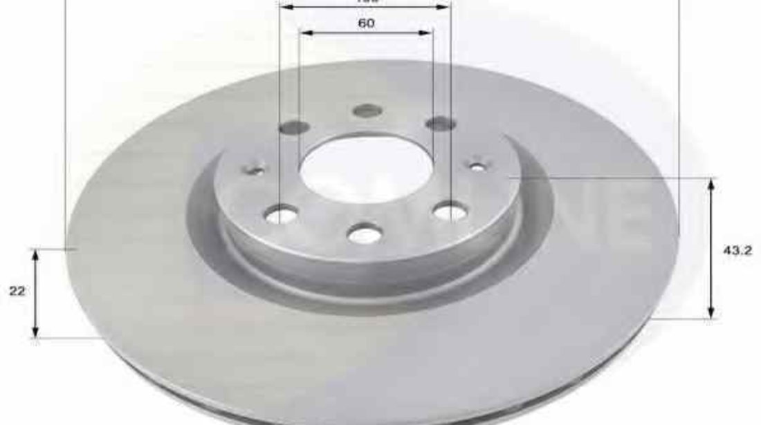 Disc frana OPEL CORSA D COMLINE ADC1819V