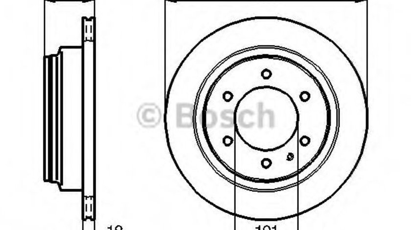 Disc frana OPEL FRONTERA A (5_MWL4) (1992 - 1998) BOSCH 0 986 478 496 piesa NOUA