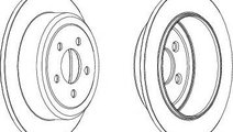 Disc frana OPEL INSIGNIA (2008 - 2016) FERODO DDF1...