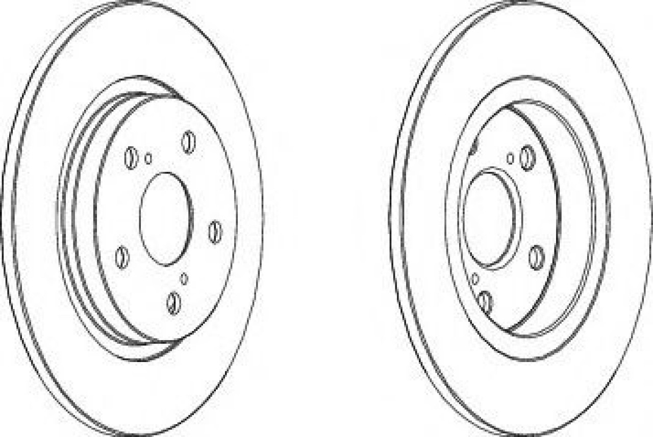 Disc frana OPEL INSIGNIA Combi (2008 - 2016) FERODO DDF1755 piesa NOUA