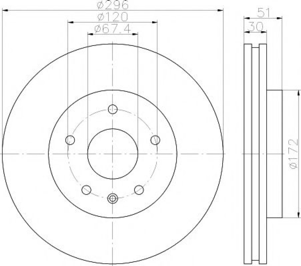Disc frana OPEL INSIGNIA Limuzina (2008 - 2016) TEXTAR 92186903 piesa NOUA