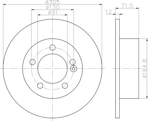 Disc frana OPEL MOVANO B caroserie (2010 - 2016) TEXTAR 92228800 piesa NOUA