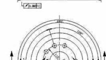 Disc frana OPEL SIGNUM BREMBO 08.9511.10