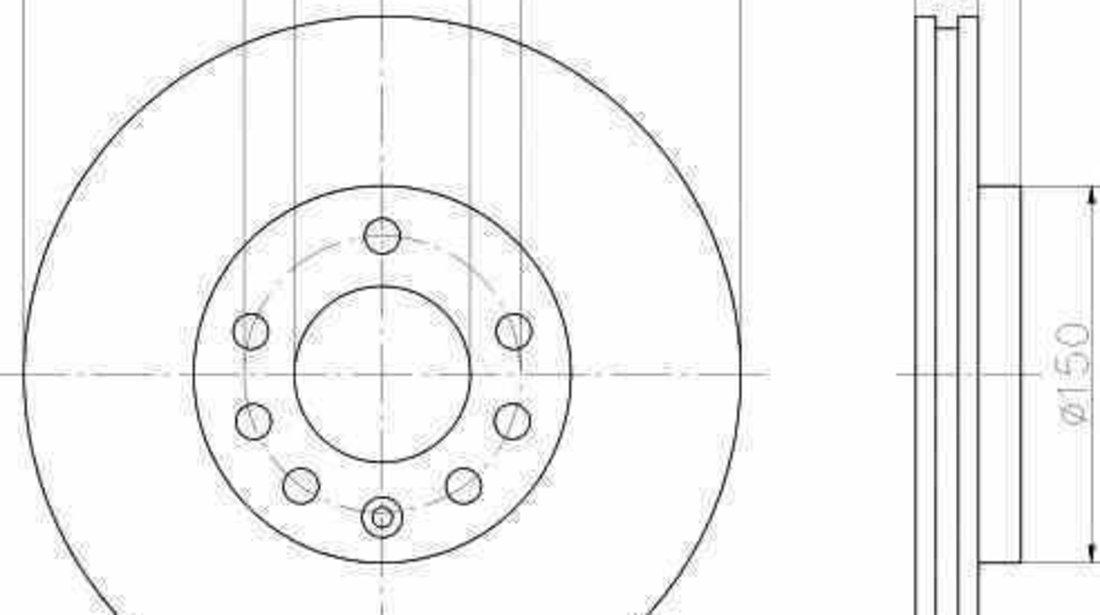 Disc frana OPEL SIGNUM TEXTAR 92118703