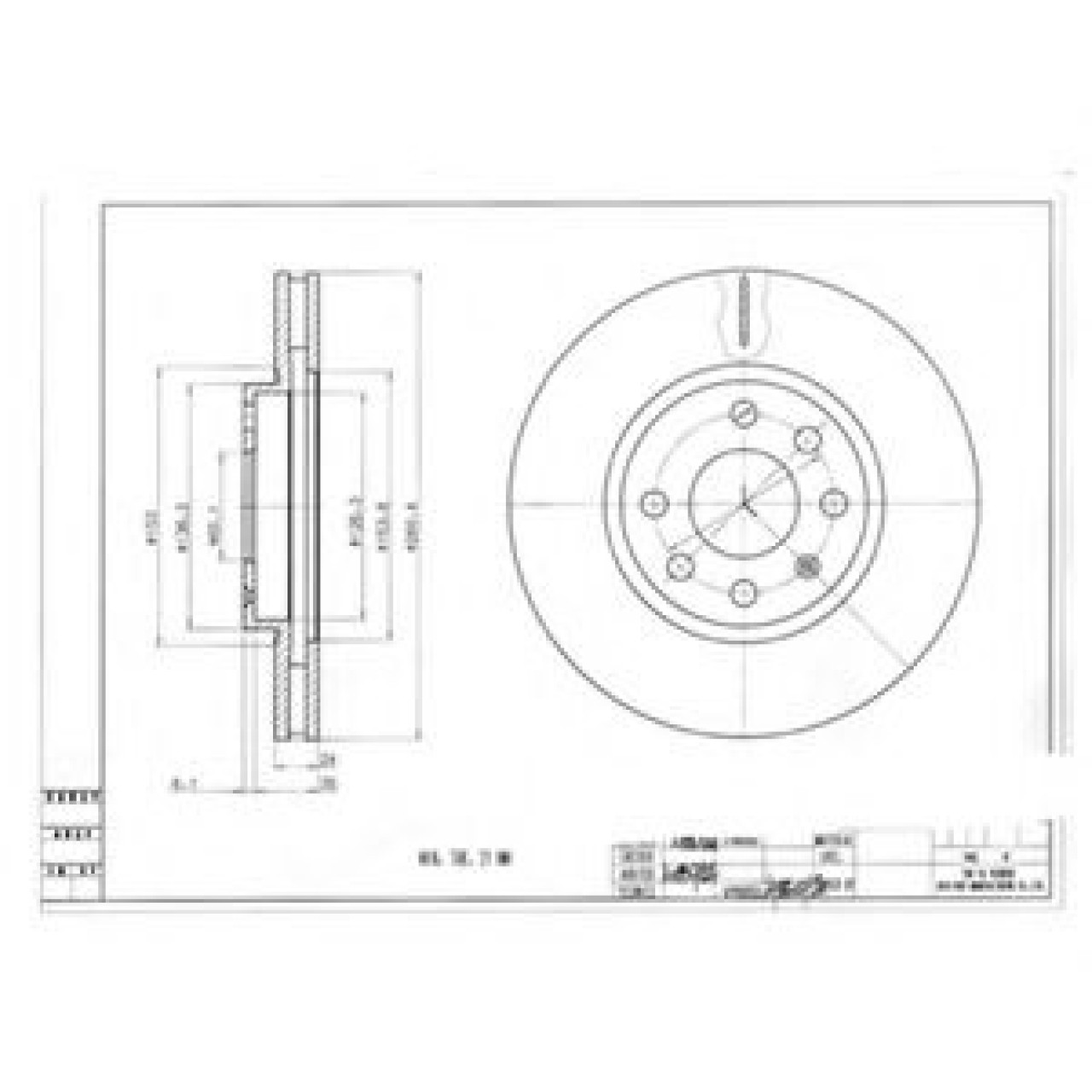Disc frana OPEL TIGRA TwinTop (2004 - 2016) DELPHI BG3569 piesa NOUA