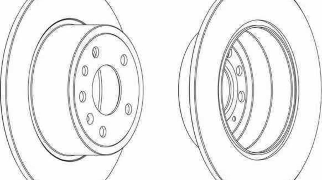 Disc frana OPEL VECTRA B combi 31 FERODO DDF811