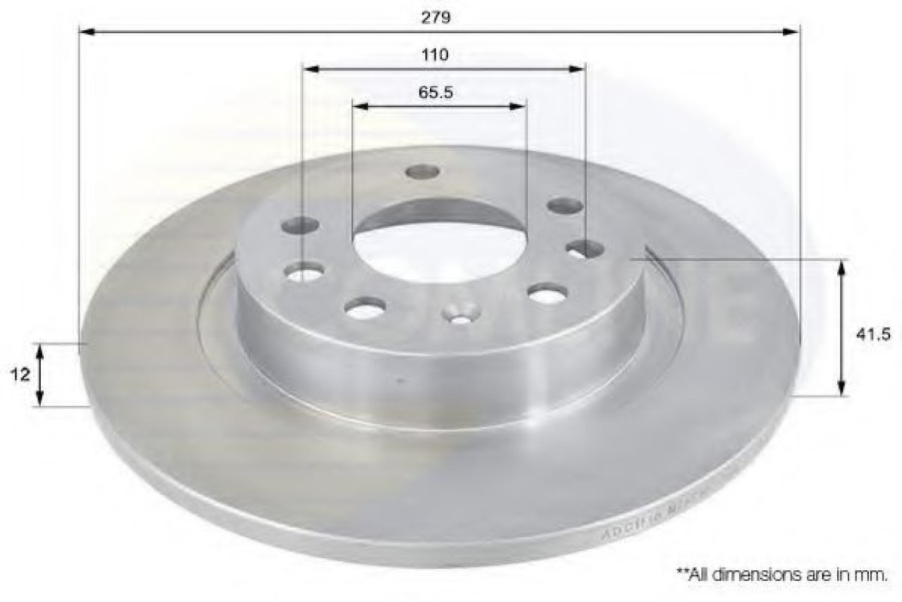 Disc frana OPEL VECTRA C Combi (2003 - 2016) COMLINE ADC1116 piesa NOUA