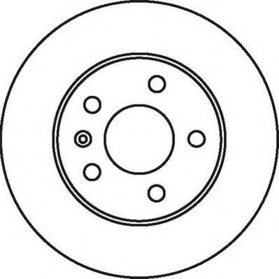Disc frana OPEL ZAFIRA B (A05) (2005 - 2016) JURID 562072JC piesa NOUA