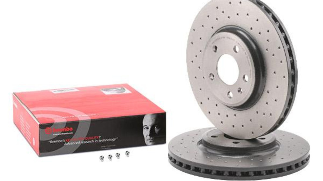 Disc Frana Perforat Fata Brembo 09.A758.1X