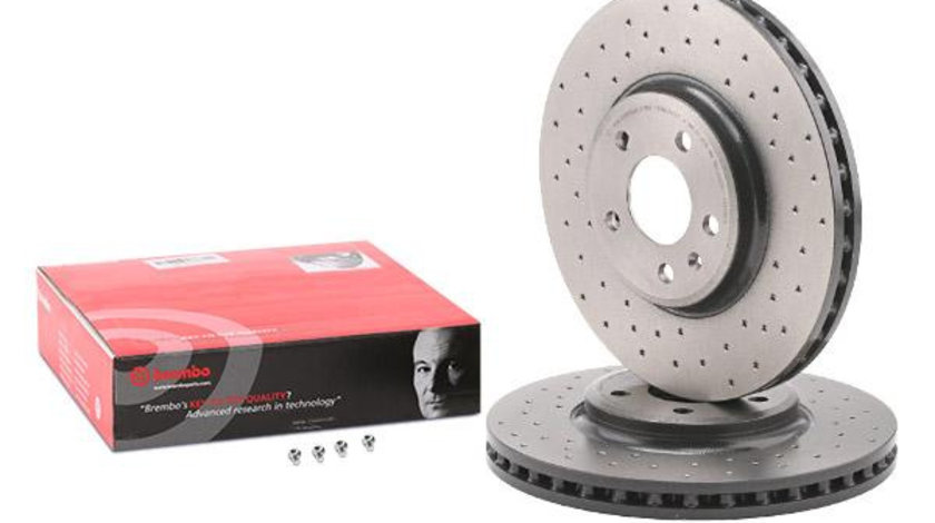 Disc Frana Perforat Fata Brembo Audi A4 B8 2007-2015 09.A758.1X