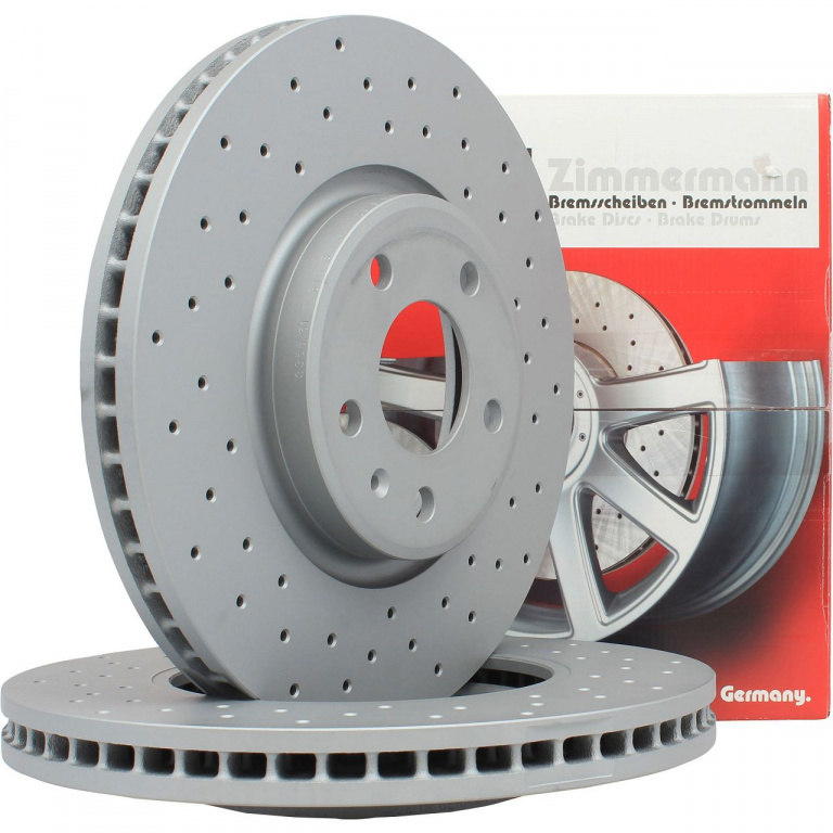Disc Frana Perforat Fata Zimmermann Sport Audi A4 B8 2007-2015 100.3355.52