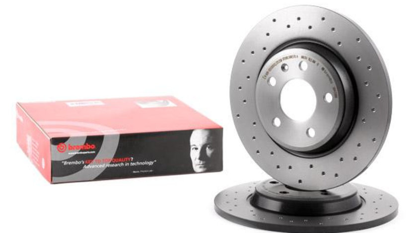 Disc Frana Perforat Spate Brembo 08.A759.1X