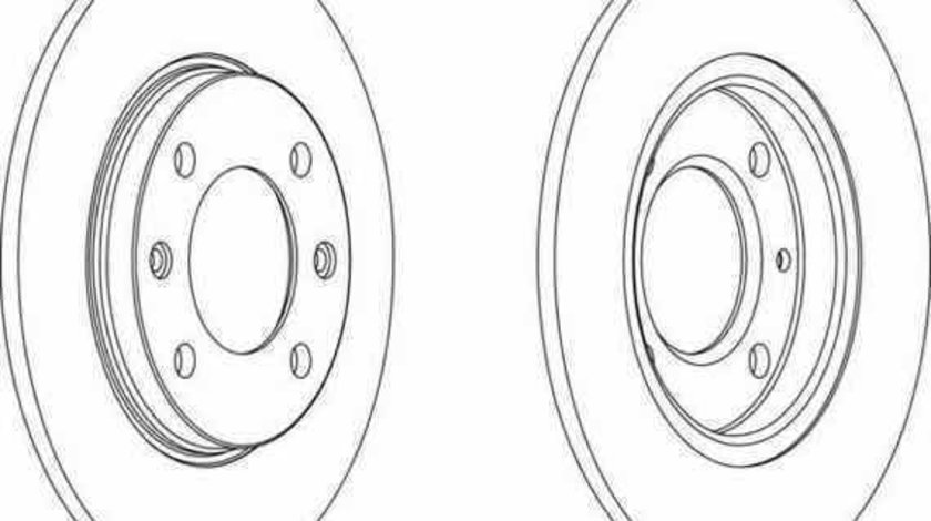 Disc frana PEUGEOT 106 Van 1 FERODO DDF244