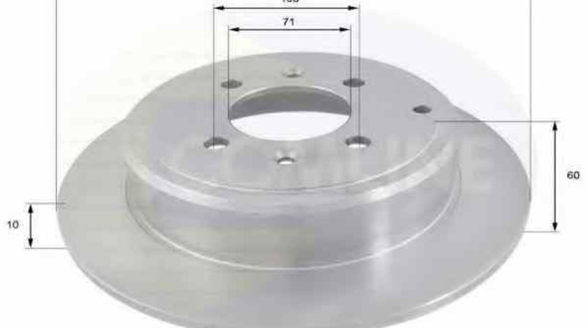 Disc frana PEUGEOT 406 8B COMLINE ADC1524