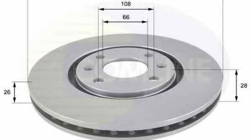 Disc frana PEUGEOT 406 Break 8E/F COMLINE ADC1509V