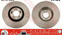 Disc frana Peugeot 407 (6D_) 2004-2016 #3 09864791...