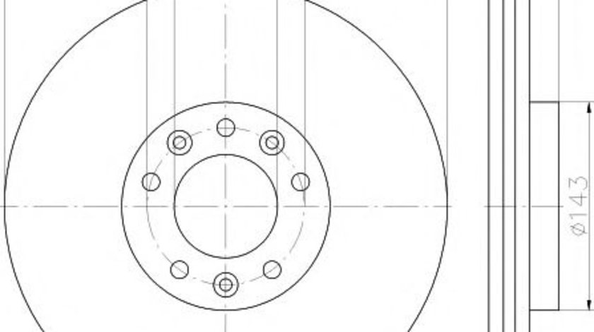 Disc frana PEUGEOT 508 (2010 - 2016) TEXTAR 92232303 piesa NOUA