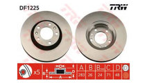 Disc frana Peugeot 605 (6B) 1989-1999 #2 09557410