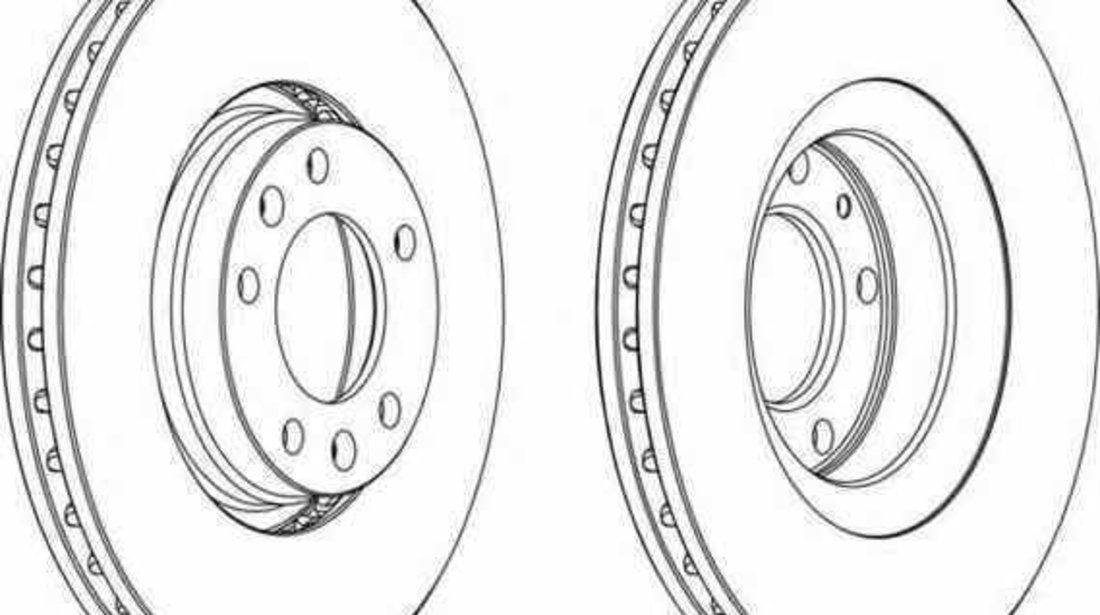 Disc frana PEUGEOT 605 6B FERODO DDF1103