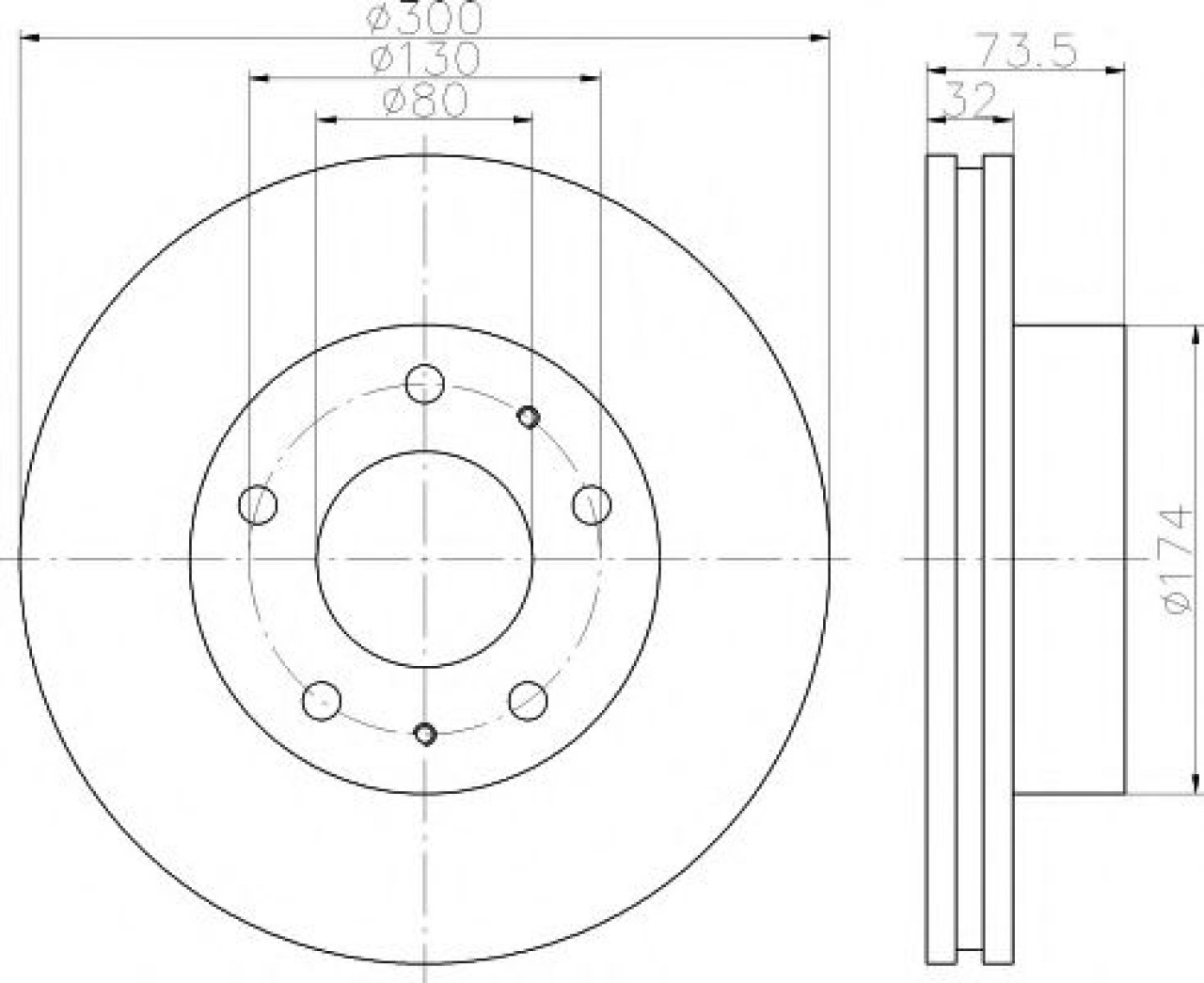 Disc frana PEUGEOT BOXER bus (2006 - 2016) TEXTAR 92157303 piesa NOUA