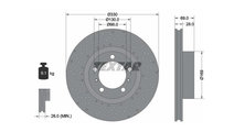 Disc frana Porsche 911 (2011->)[991] #2 2401280247...