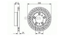 Disc frana Porsche BOXSTER (2004-2011)[987] #2 098...