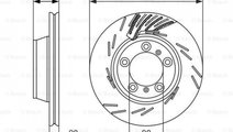 Disc frana Porsche PANAMERA 2009-2016 #3 098647973...