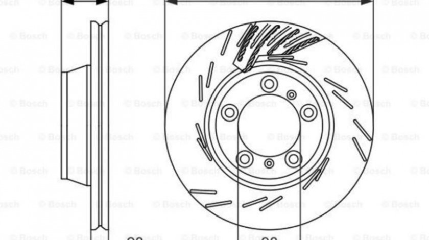 Disc frana Porsche PANAMERA 2009-2016 #3 0986479732