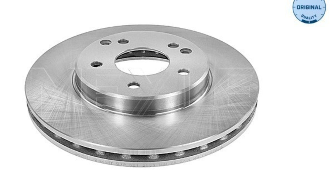 Disc frana punte fata (0155212035 MEYLE) MERCEDES-BENZ,MERCEDES-BENZ (BBDC)