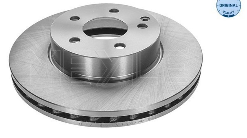 Disc frana punte fata (0155212099 MEYLE) MERCEDES-BENZ,MERCEDES-BENZ (BBDC)