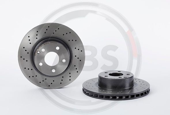 Disc frana punte fata (09812711 ABS) MERCEDES-BENZ