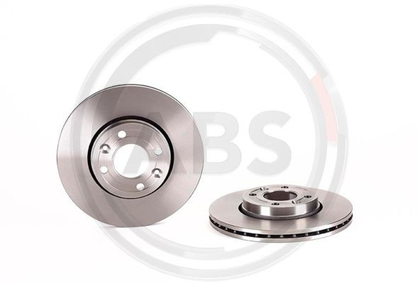 Disc frana punte fata (09907821 ABS) DACIA,LADA,MERCEDES-BENZ,RENAULT