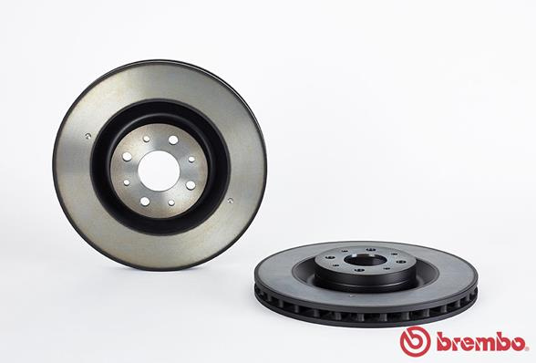 Disc frana punte fata (09A44411 BREMBO) CHRYSLER,LANCIA