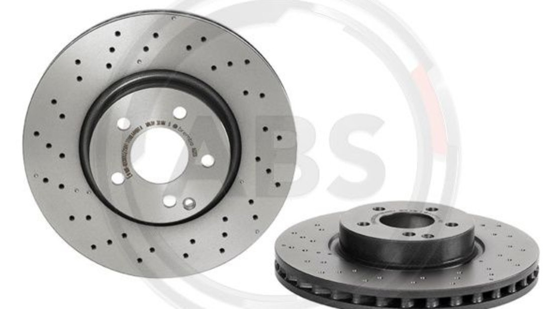 Disc frana punte fata (09A62131 ABS) MERCEDES-BENZ,MERCEDES-BENZ (BBDC)