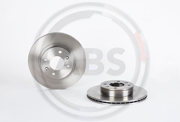 Disc frana punte fata (09A86710 ABS) HYUNDAI,KIA