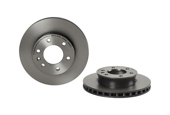 Disc frana punte fata (09A89511 BREMBO) MERCEDES-BENZ
