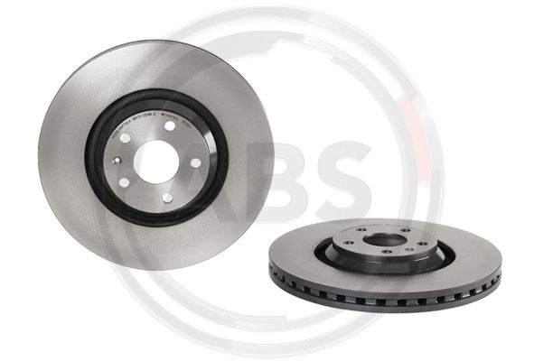 Disc frana punte fata (09B03811 ABS) AUDI