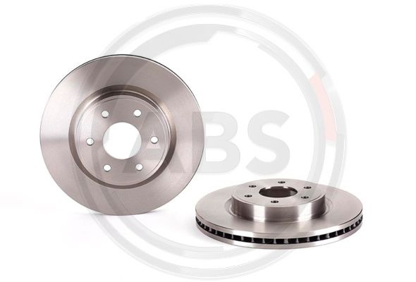 Disc frana punte fata (09B62510 ABS) NISSAN