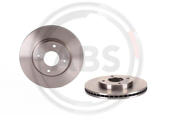 Disc frana punte fata (09B63210 ABS) NISSAN,NISSAN (DFAC)