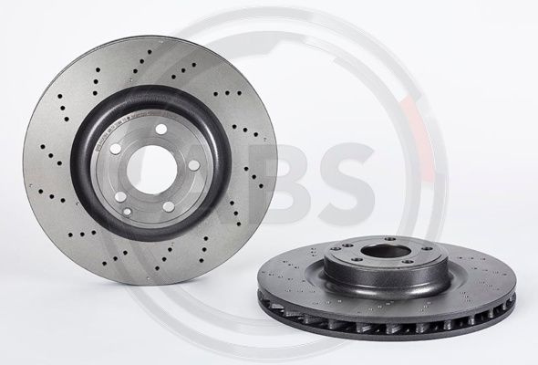 Disc frana punte fata (09B74451 ABS) MERCEDES-BENZ