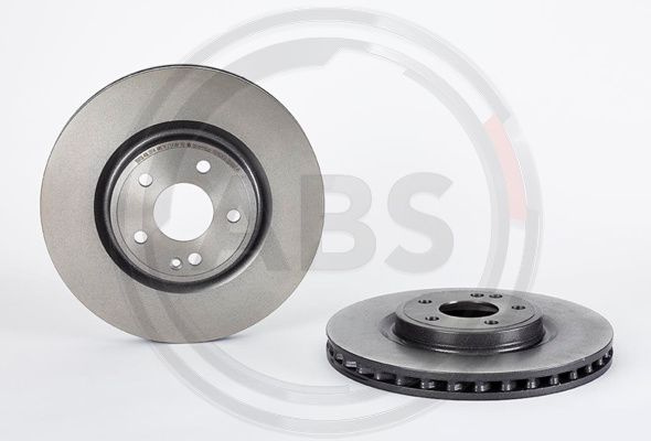 Disc frana punte fata (09B80741 ABS) MERCEDES-BENZ,MERCEDES-BENZ (BBDC)