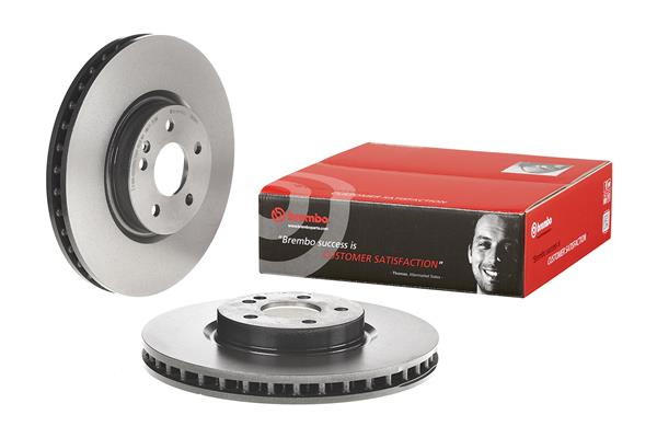 Disc frana punte fata (09C06411 BREMBO) MERCEDES-BENZ,MERCEDES-BENZ (FJDA)