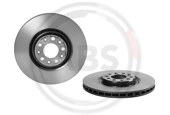 Disc frana punte fata (09C49711 ABS) ALFA ROMEO