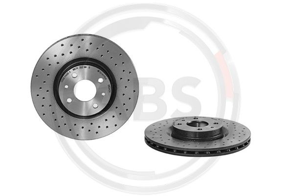 Disc frana punte fata (09C64511 ABS) ABARTH